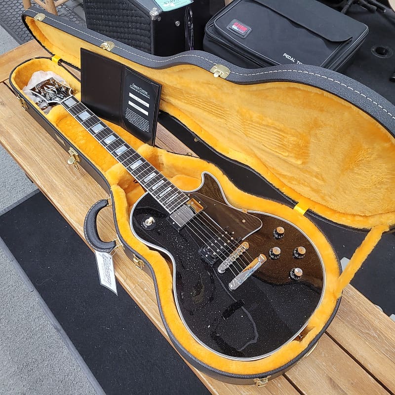 Gibson Custom Shop Les Paul Custom - Andromeda Black - Victor Litz