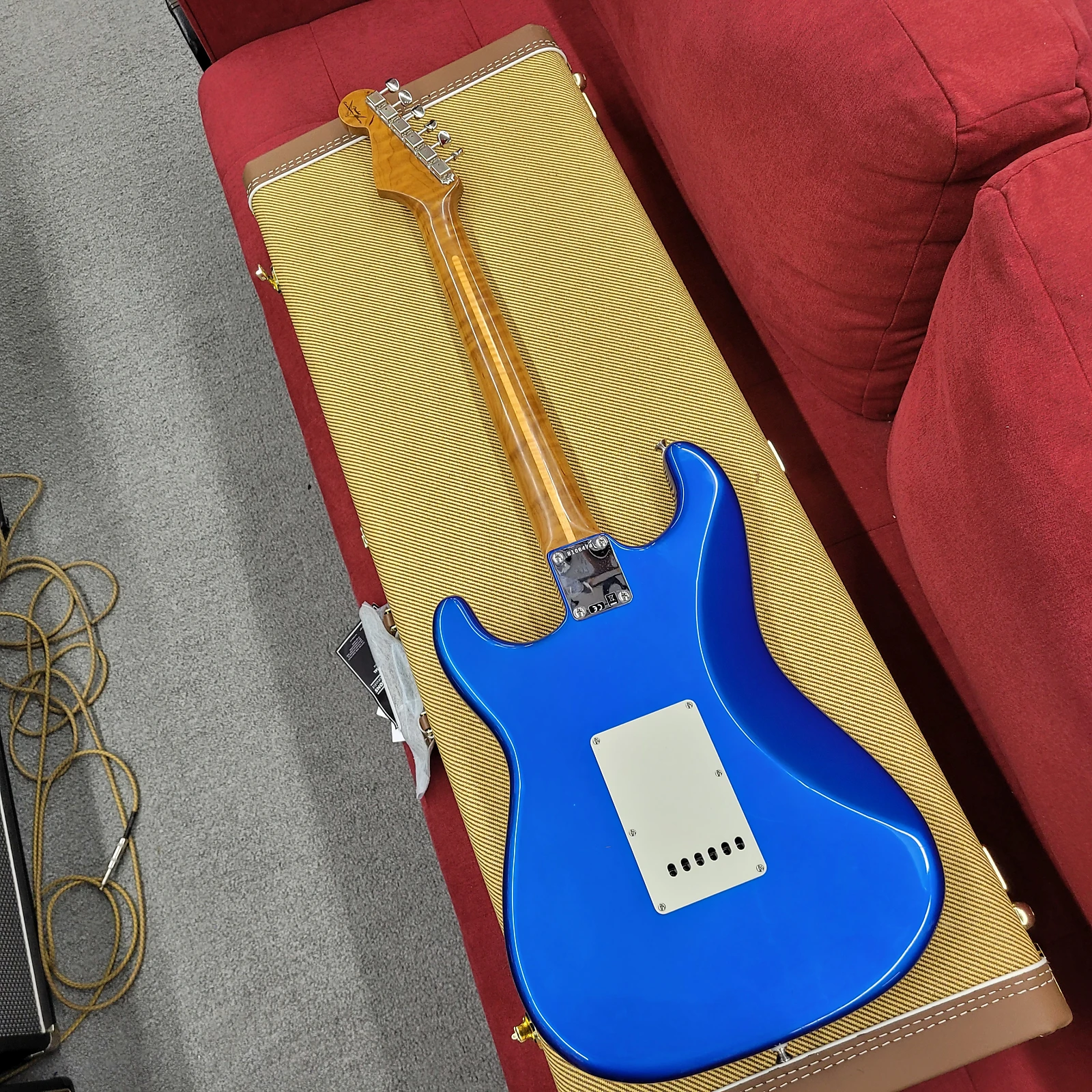 Fender Custom Shop Sweetwater Dealer Select Stratocaster NOS 2020 - Bright Saphire Metallic - Image 19