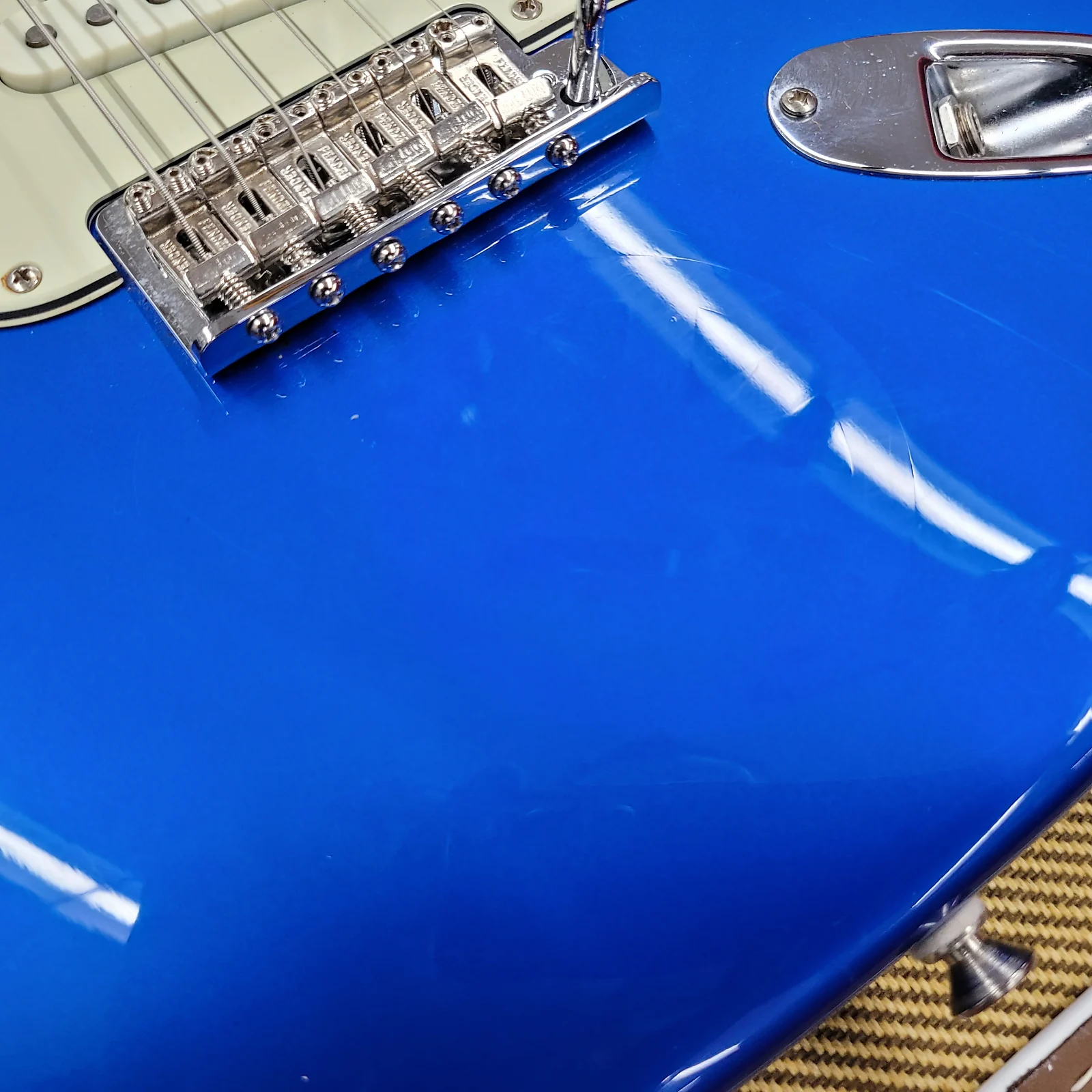 Fender Custom Shop Sweetwater Dealer Select Stratocaster NOS 2020 - Bright Saphire Metallic - Image 14