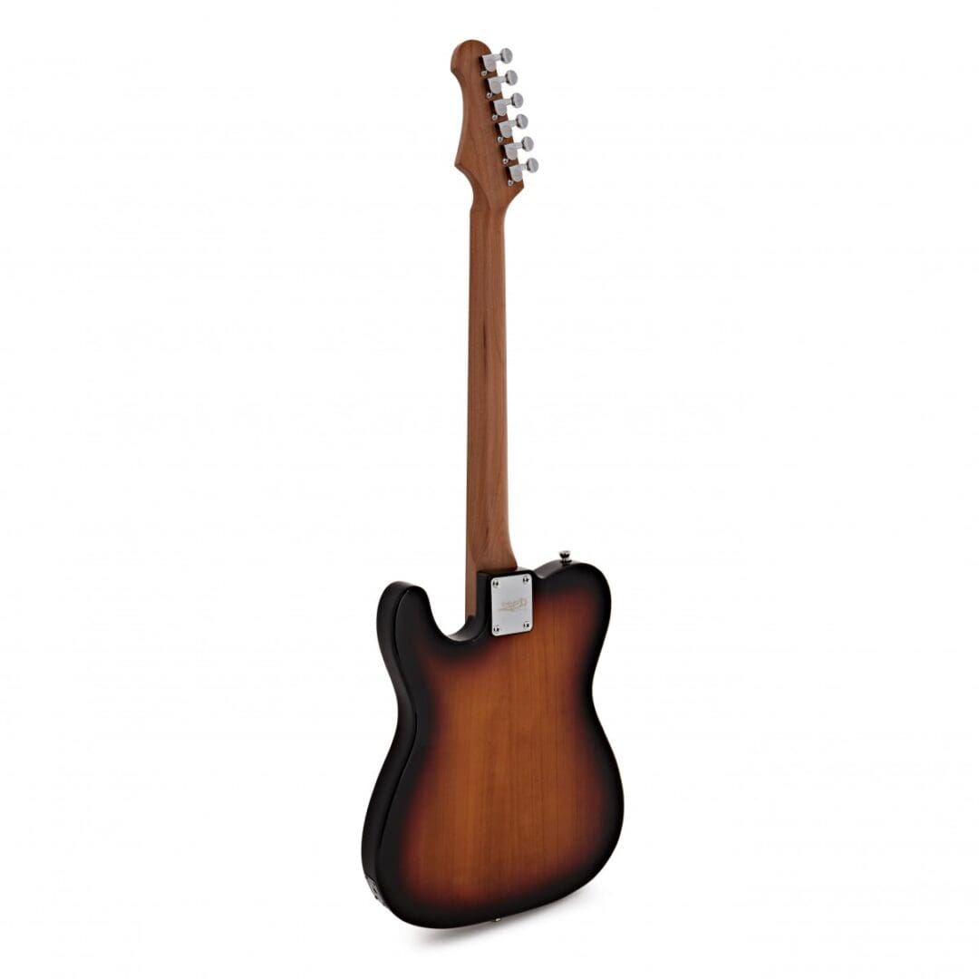 JET Guitars JT-300SB Solid Body Electric Guitar - Sunburst with Roasted Maple Neck - Image 10