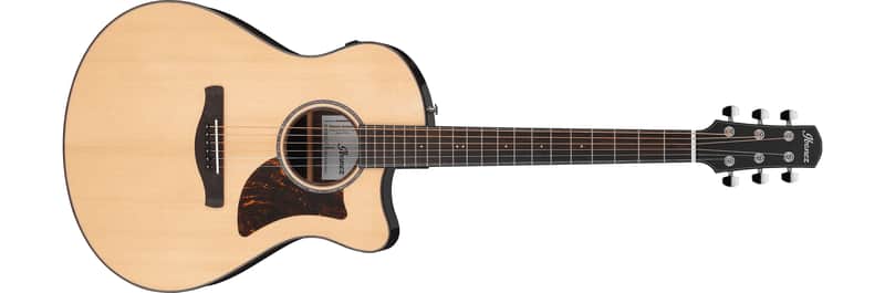 Ibanez AAM380CE Advanced Acoustic Guitar - Natural - Image 3