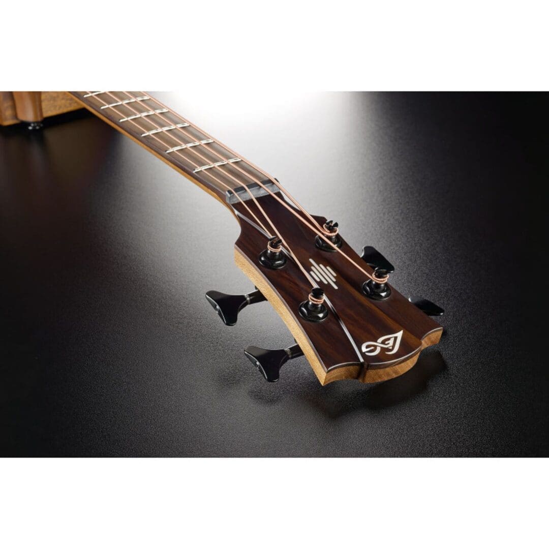 Lag HyVibe Acoustic Bass with Gigbag HV10BCE - Natural - Image 5