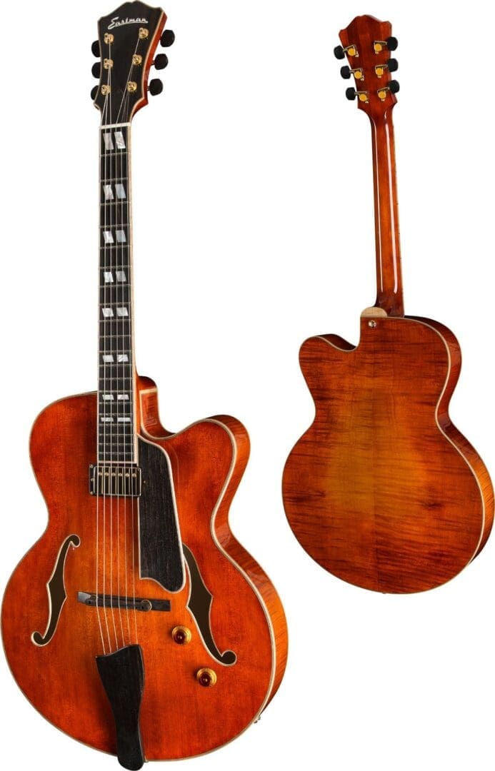 Eastman AR580CE Archtop Electric With Case- Honeyburst - Image 4