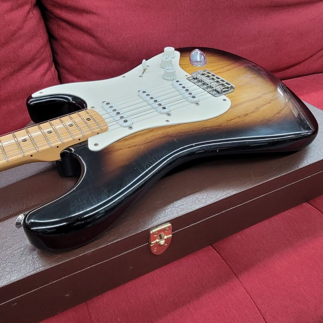 Fender Custom Shop Limited Edition 50th Anniversary '54 Stratocaster Masterbuilt By Yuriy Shishkov 2004 - Reliced 2-Tone Sunburst - Image 6