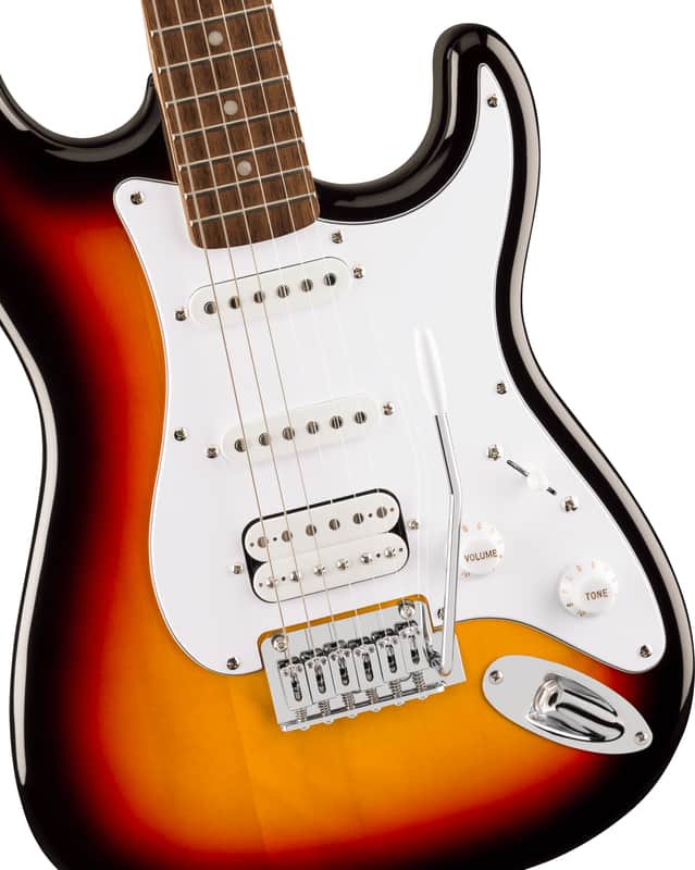 Squier Affinity Series® Stratocaster® Junior HSS - 3-Color Sunburst - Image 2