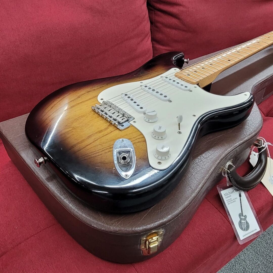 Fender Custom Shop Limited Edition 50th Anniversary '54 Stratocaster Masterbuilt By Yuriy Shishkov 2004 - Reliced 2-Tone Sunburst - Image 5