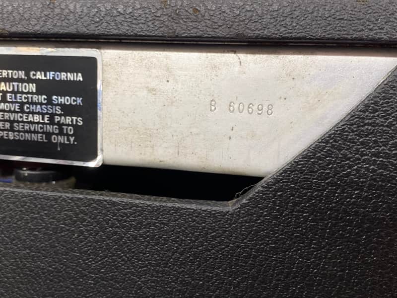 Fender Champ Tube Guitar Combo Amp 1976 - Silverface with Cover tube amplifier - Image 6