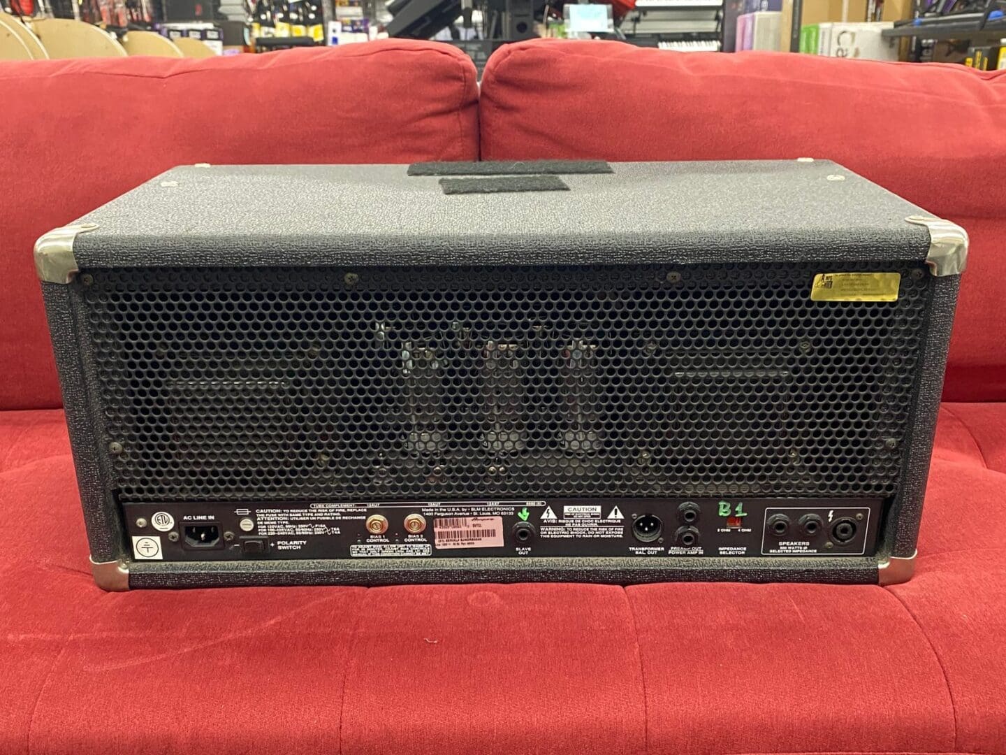 Ampeg SVT-CL Classic Bass Head - Black USA - Victor Litz