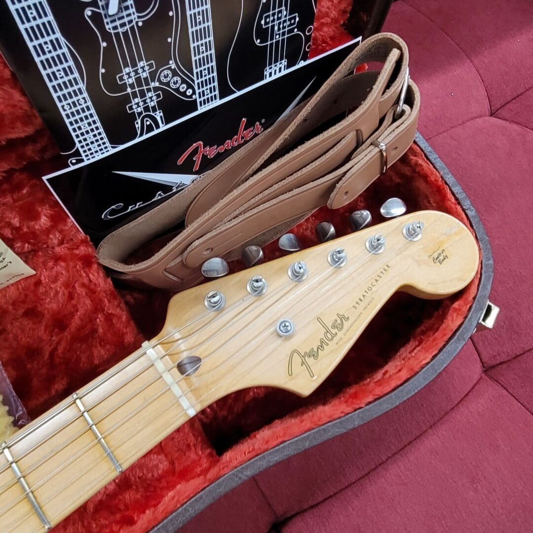 Fender Custom Shop Limited Edition 50th Anniversary '54 Stratocaster Masterbuilt By Yuriy Shishkov 2004 - Reliced 2-Tone Sunburst - Image 8