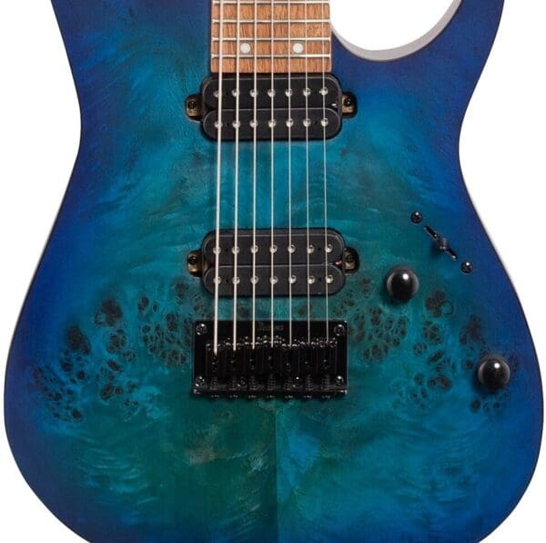 Ibanez RG RG7421 7-String Electric Guitar - Sapphire Blue Flat