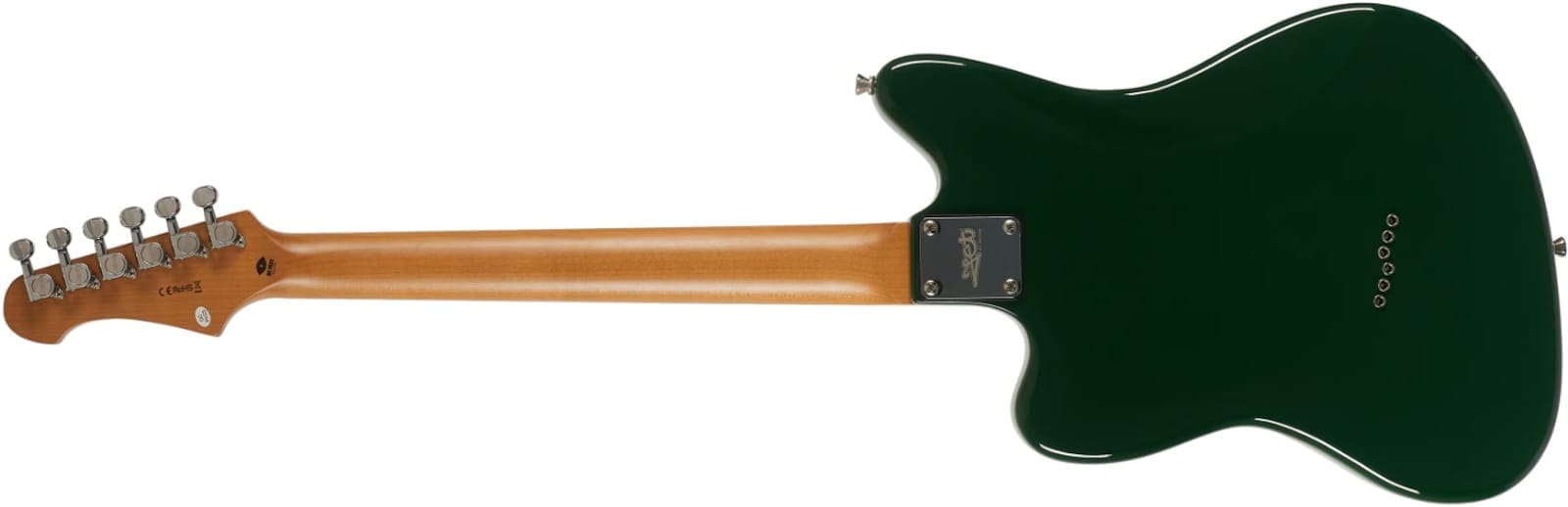 JET Guitars J-350 GR Offset Electric Guitar - Green - Image 2