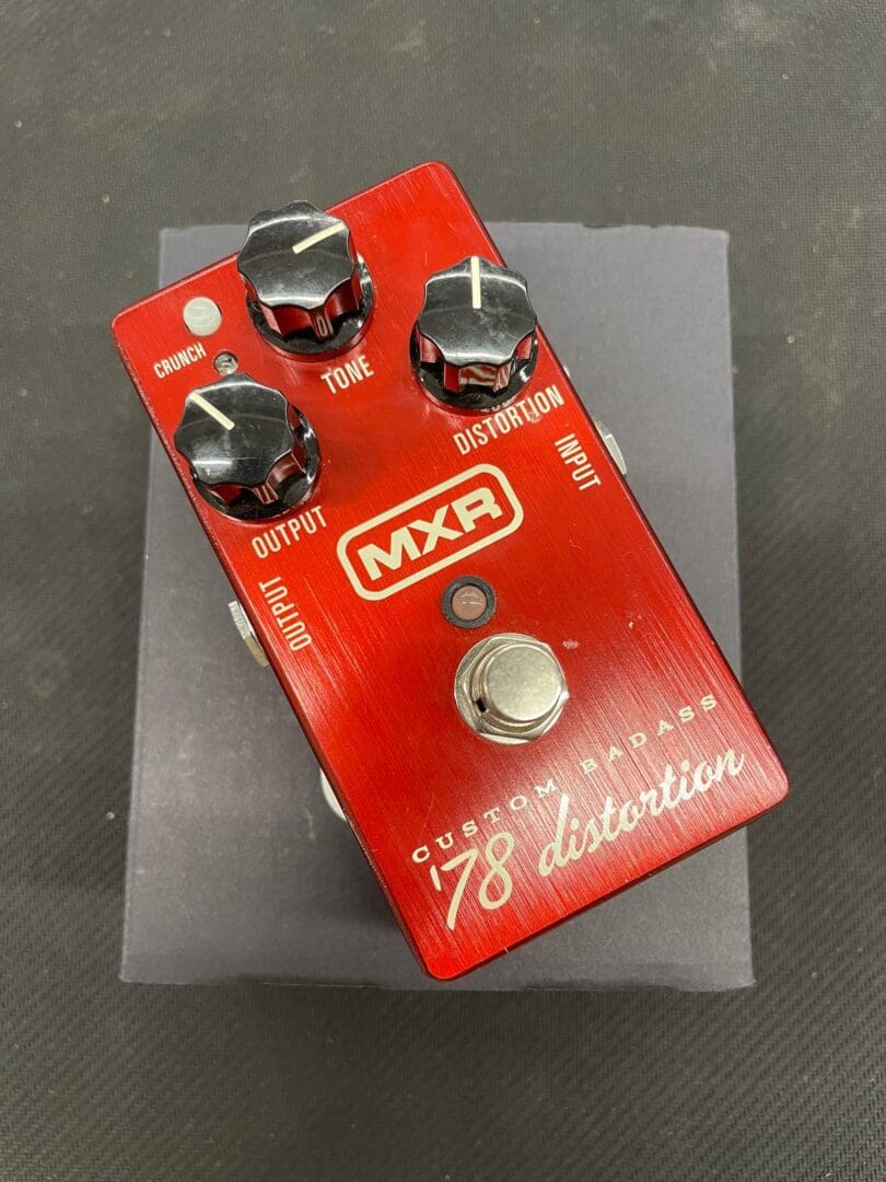 MXR M78 Custom Badass '78 Distortion - Red - Victor Litz
