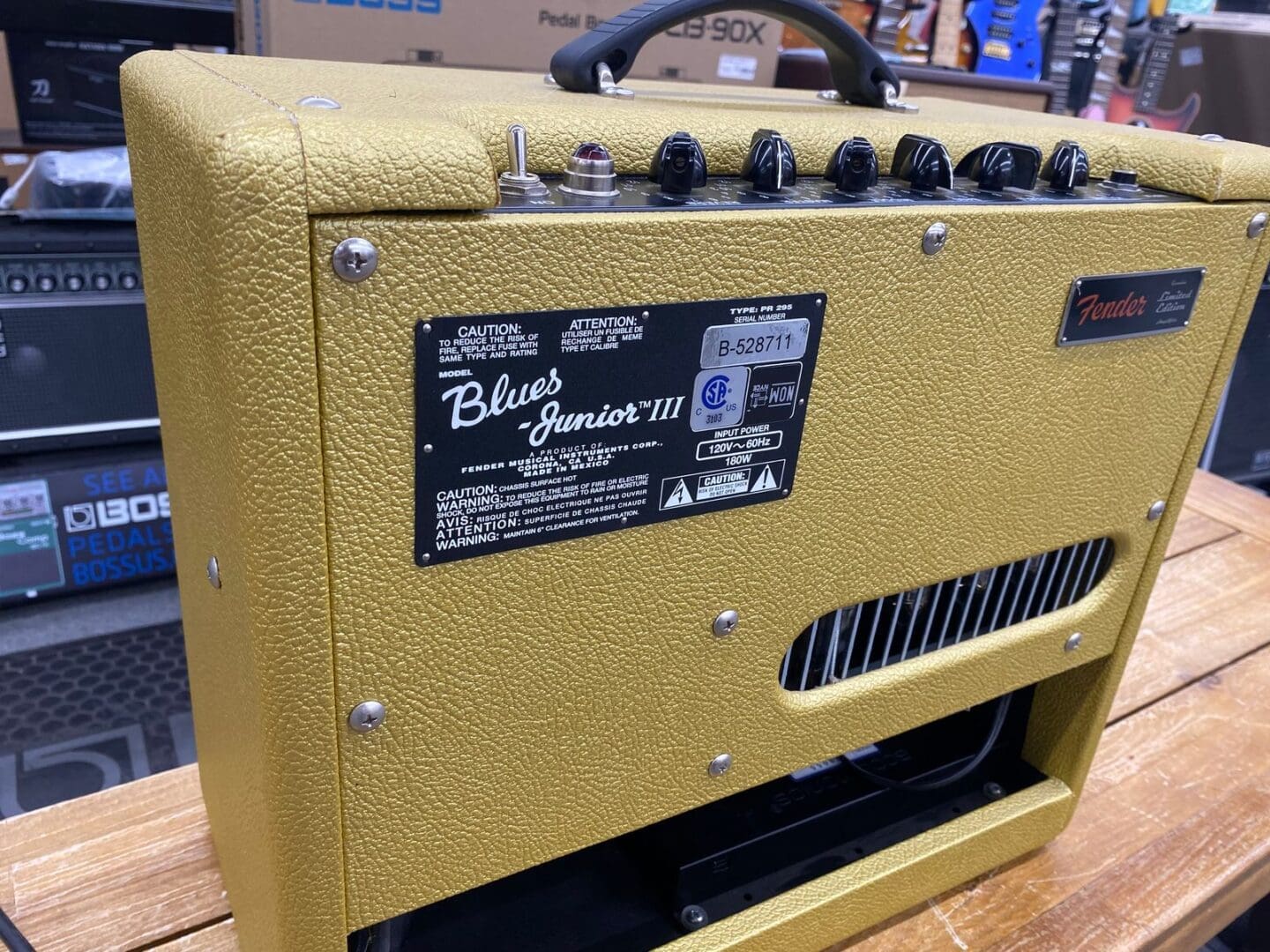Fender Limited Edition Blues Junior III 2012 - "After the Gold Rush" with Greenback Speaker - Image 4