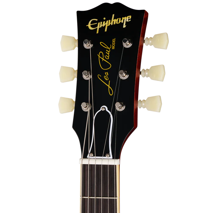 Epiphone Inspired by Gibson Custom 1960 Les Paul Standard Reissue - Iced Tea Burst w/ Case - Image 4