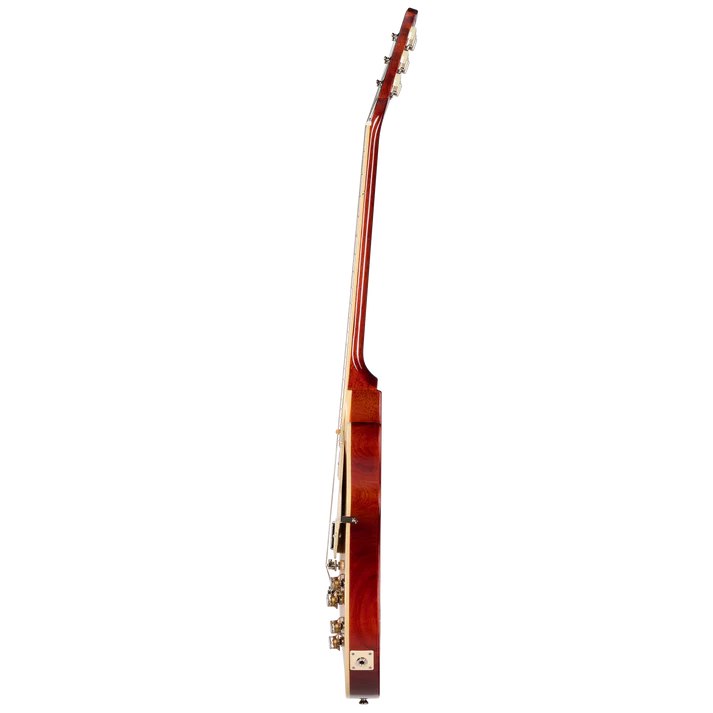 Epiphone Inspired by Gibson Custom 1960 Les Paul Standard Reissue - Iced Tea Burst w/ Case - Image 6