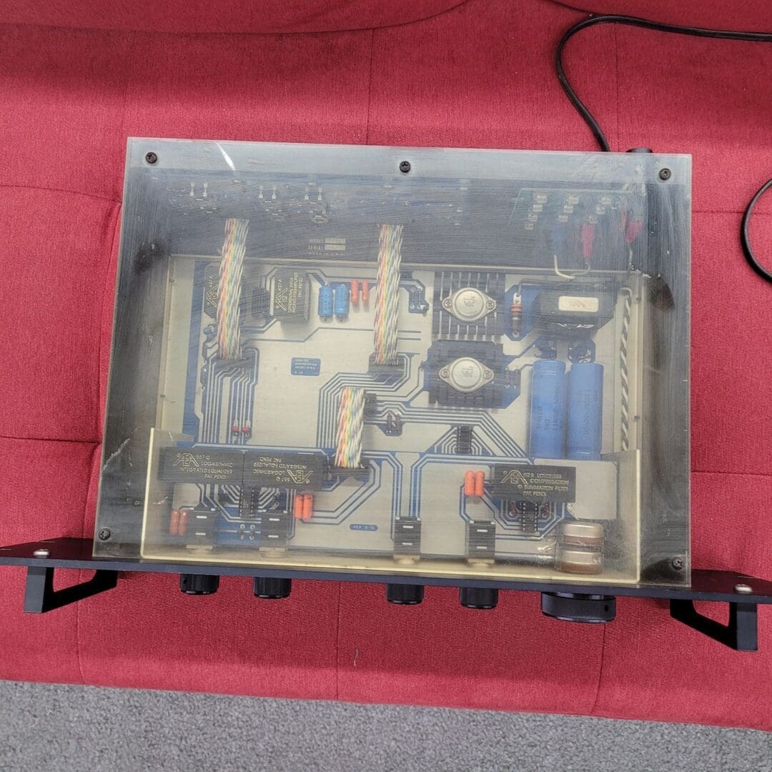 RARE! Analog Engineering Associates Model 520 Stereo Preamp 1970s - Black - Image 3