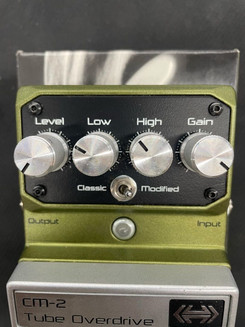 DigiTech Hardwire CM-2 Tube Overdrive - Silver - Victor Litz