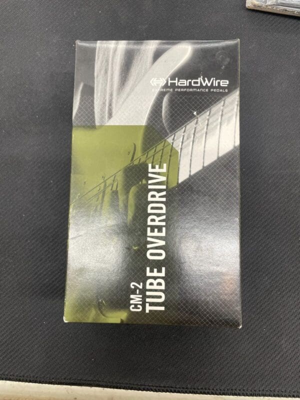 DigiTech Hardwire CM-2 Tube Overdrive - Silver - Victor Litz