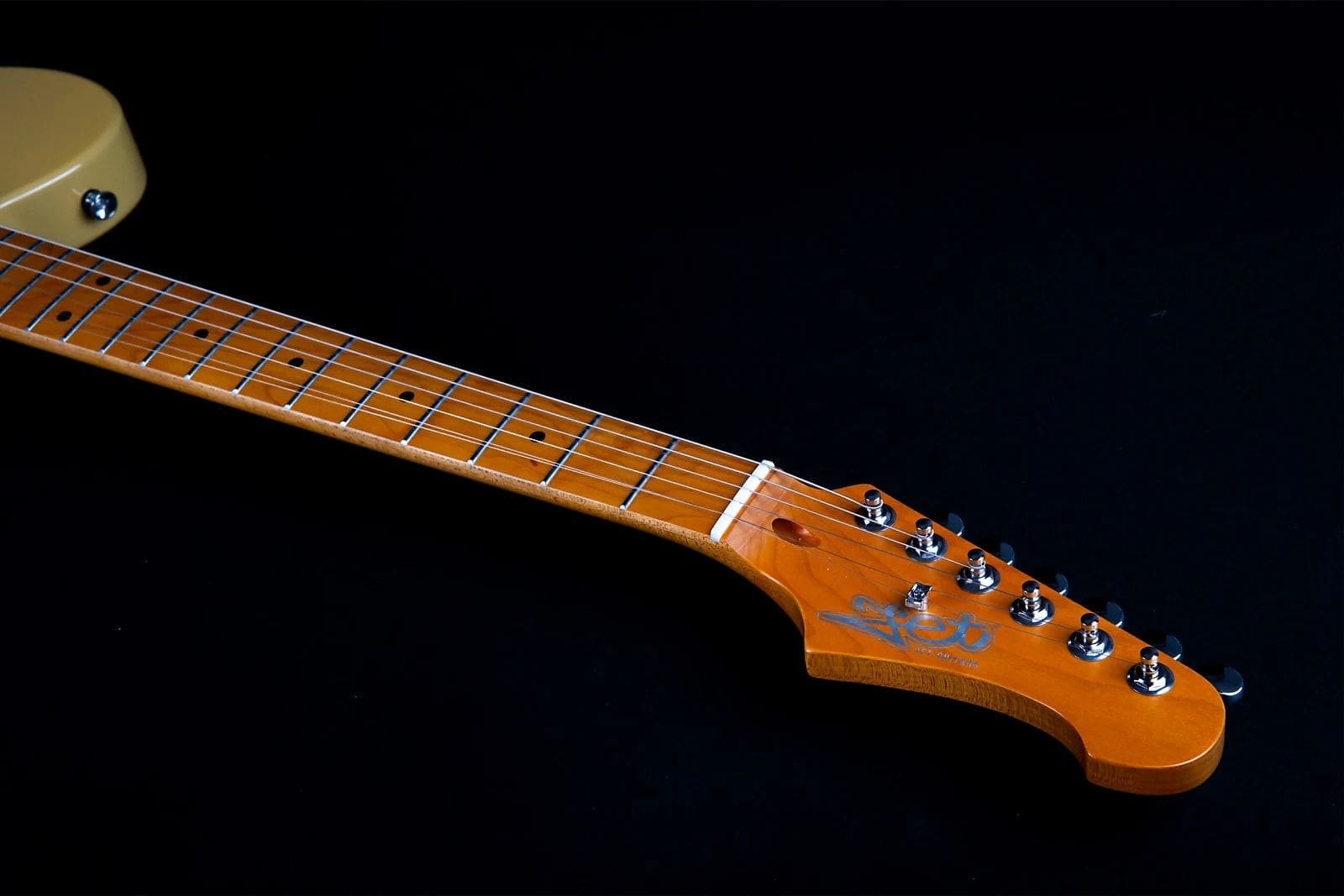 JET Guitars JT-350 BSC T-Style Electric Guitar - Butterscotch - Image 7