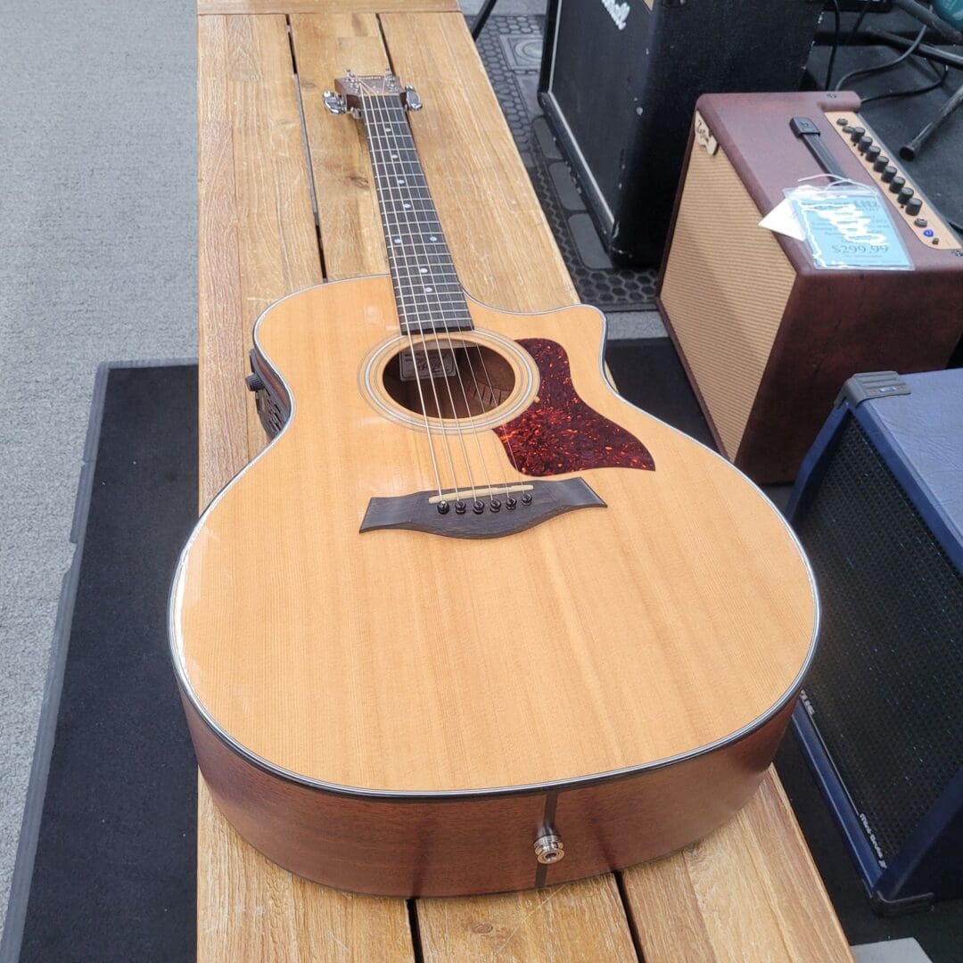 Taylor 314CE Acoustic Electric with Case 1998 - Natural - Victor Litz