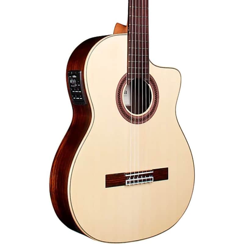 Cordoba GK Studio Negra Flamenco Acoustic-Electric Guitar Natural - Image 2
