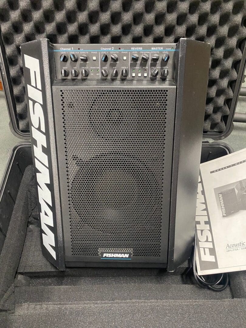 Fishman Acoustic Performer Pro Amplifier 1990's with Pelican Case