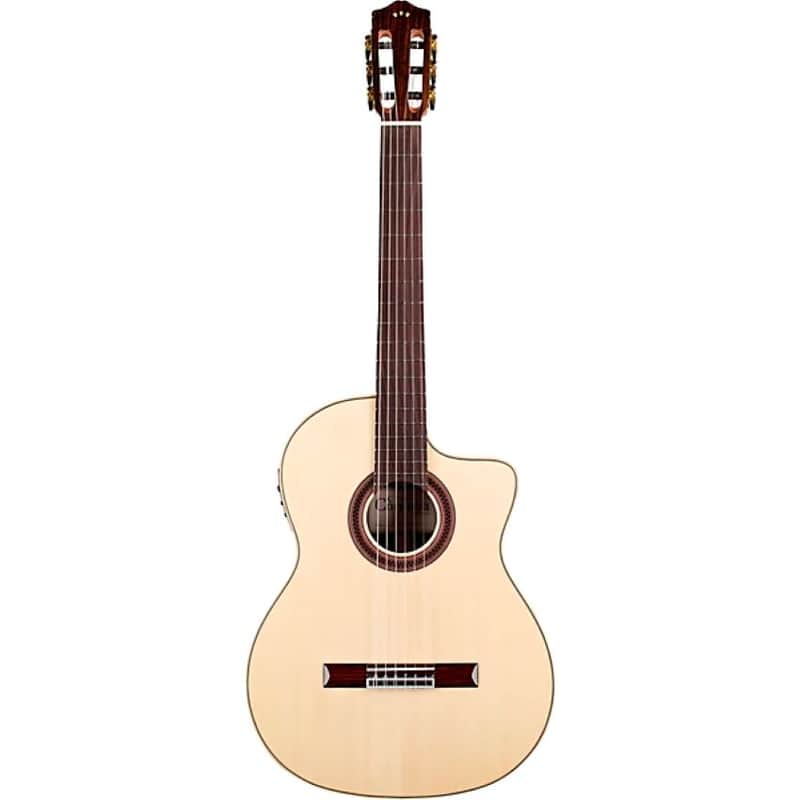 Cordoba GK Studio Negra Flamenco Acoustic-Electric Guitar Natural - Image 3