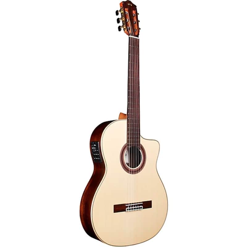 Cordoba GK Studio Negra Flamenco Acoustic-Electric Guitar Natural - Image 4