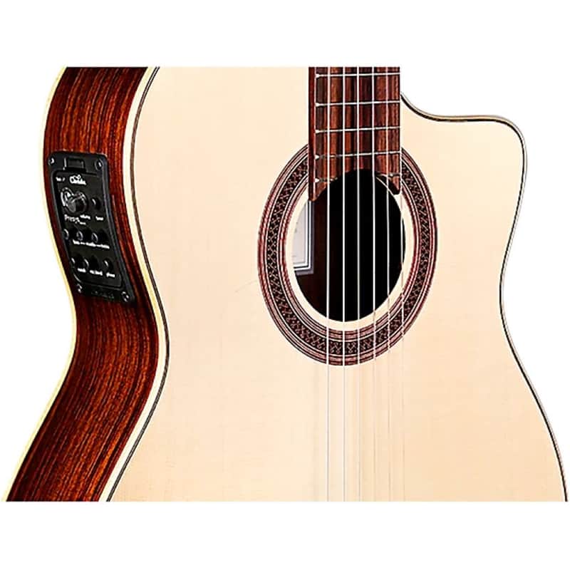 Cordoba GK Studio Negra Flamenco Acoustic-Electric Guitar Natural - Image 5