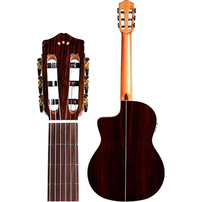 Cordoba GK Studio Negra Flamenco Acoustic-Electric Guitar Natural - Image 8