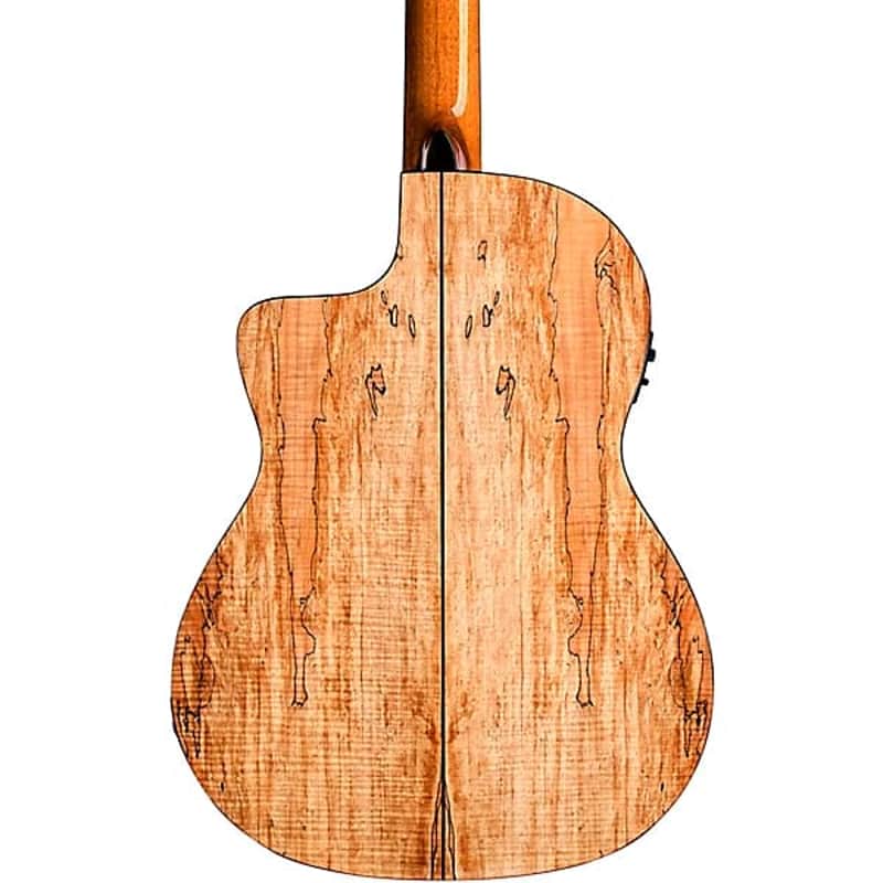 Cordoba C5-CET Thinbody Spalted Maple Nylon-String Acoustic-Electric Guitar - Gloss Spalted Maple - Image 8