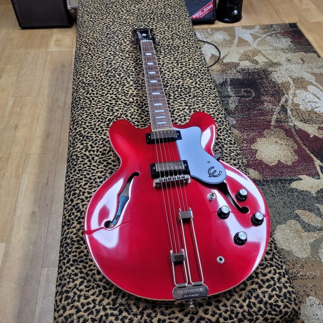Epiphone Riviera Reissue - Sparkling Burgundy