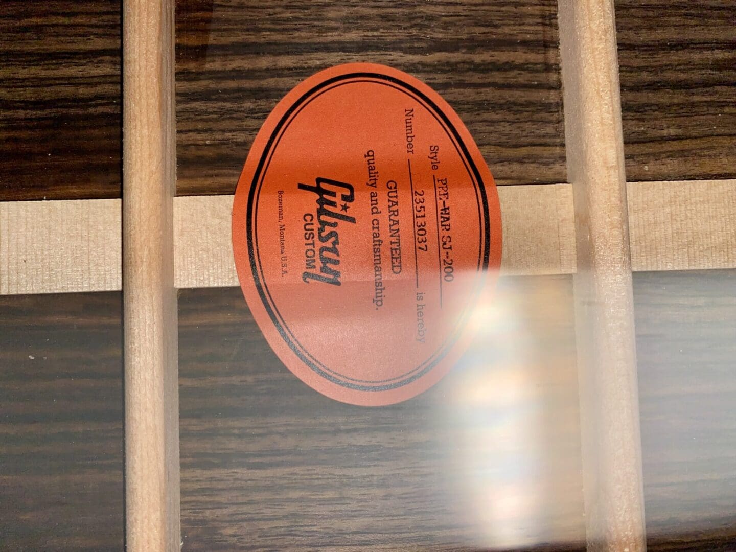 Gibson Custom Murphy Lab Pre-War SJ-200 Rosewood Ultra Light Aged Acoustic Guitar 2024 - Faded Vintage Sunburst - Image 8