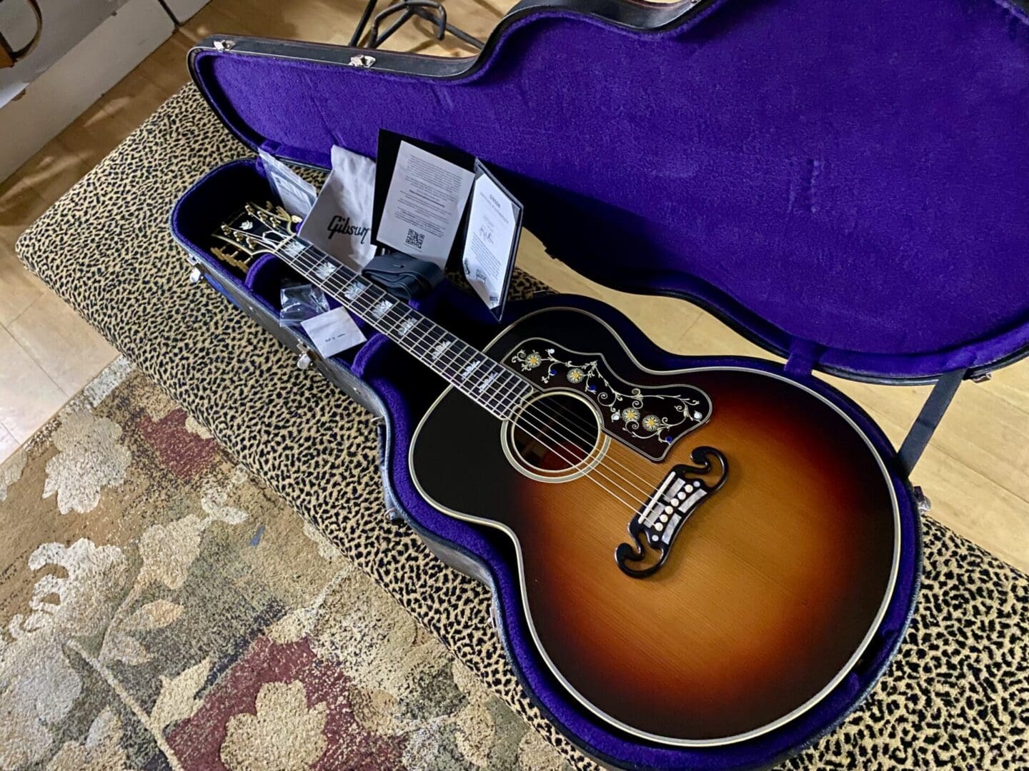 Gibson Custom Murphy Lab Pre-War SJ-200 Rosewood Ultra Light Aged Acoustic Guitar 2024 - Faded Vintage Sunburst