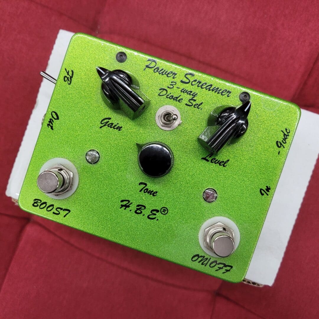 ギター  Brew Electronics HBE Power Screamer HomeBrew Electronics Power Screamer with Fat Boost