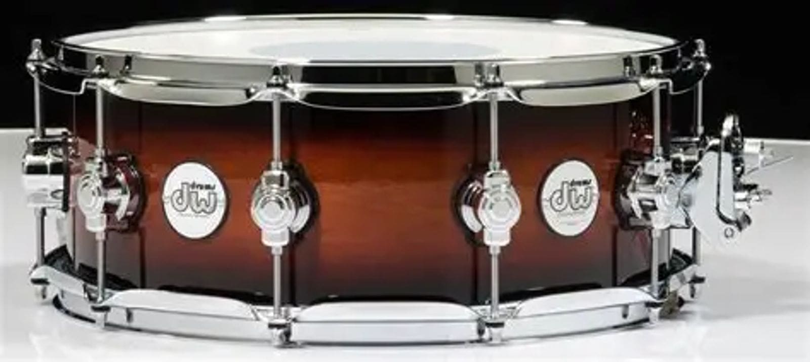 DW Design Series 5pc Shell Pack 8x10/9x12/14x16/18x22/5.5x14" - Tobacco Burst Open Box - Image 4
