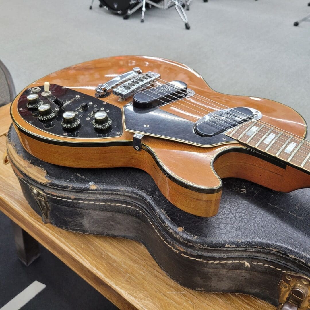 Gibson Les Paul Recording 1973 with Case- Walnut - Image 8
