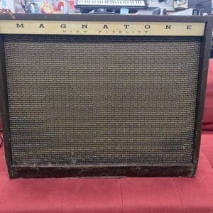 Magnatone Custom 460 Tube Combo Amp 2x12 + (2) 5x7 1962 - Fully Serviced