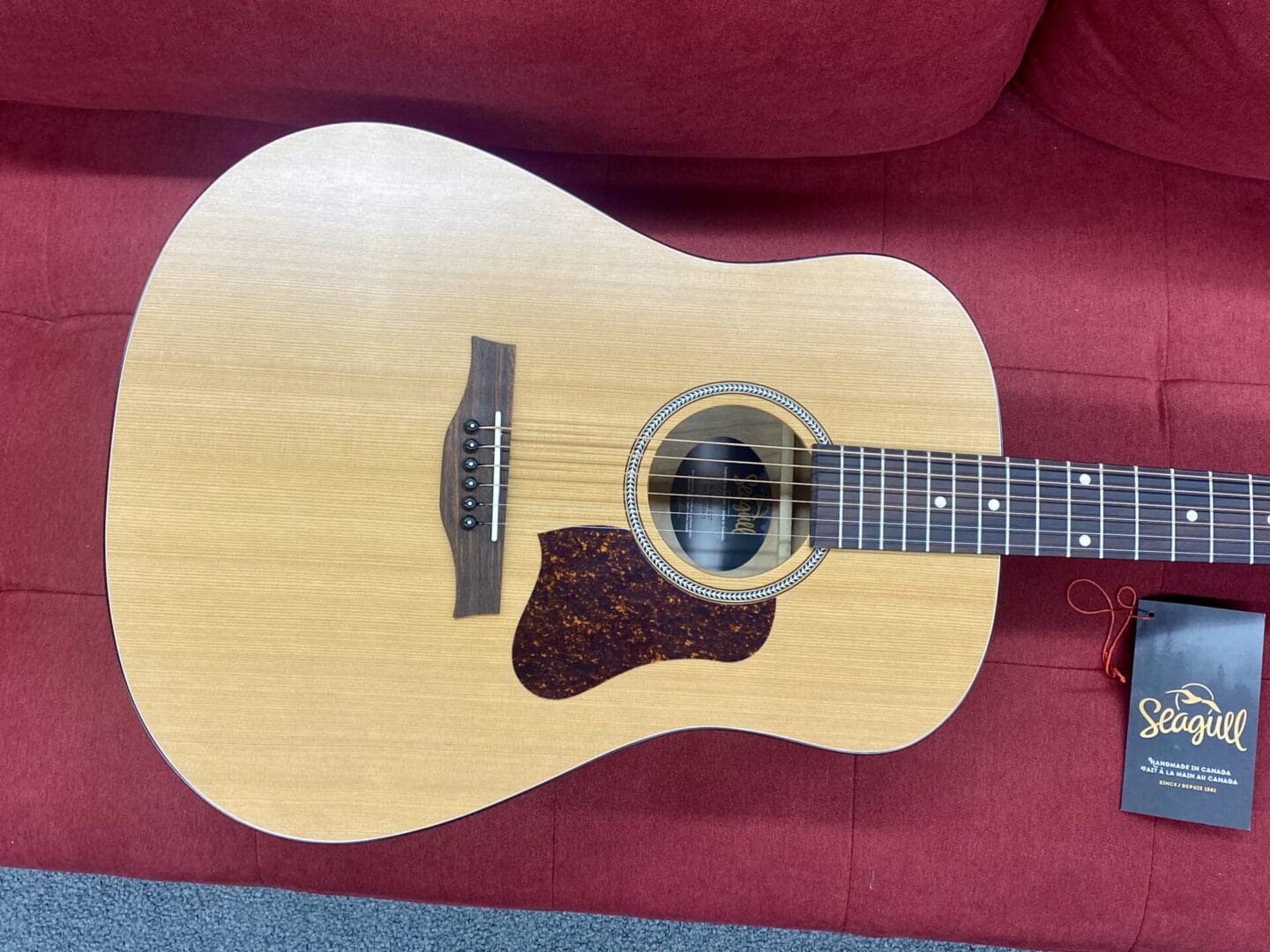 Seagull S6 Original QIT Acoustic-Electric Guitar - Natural