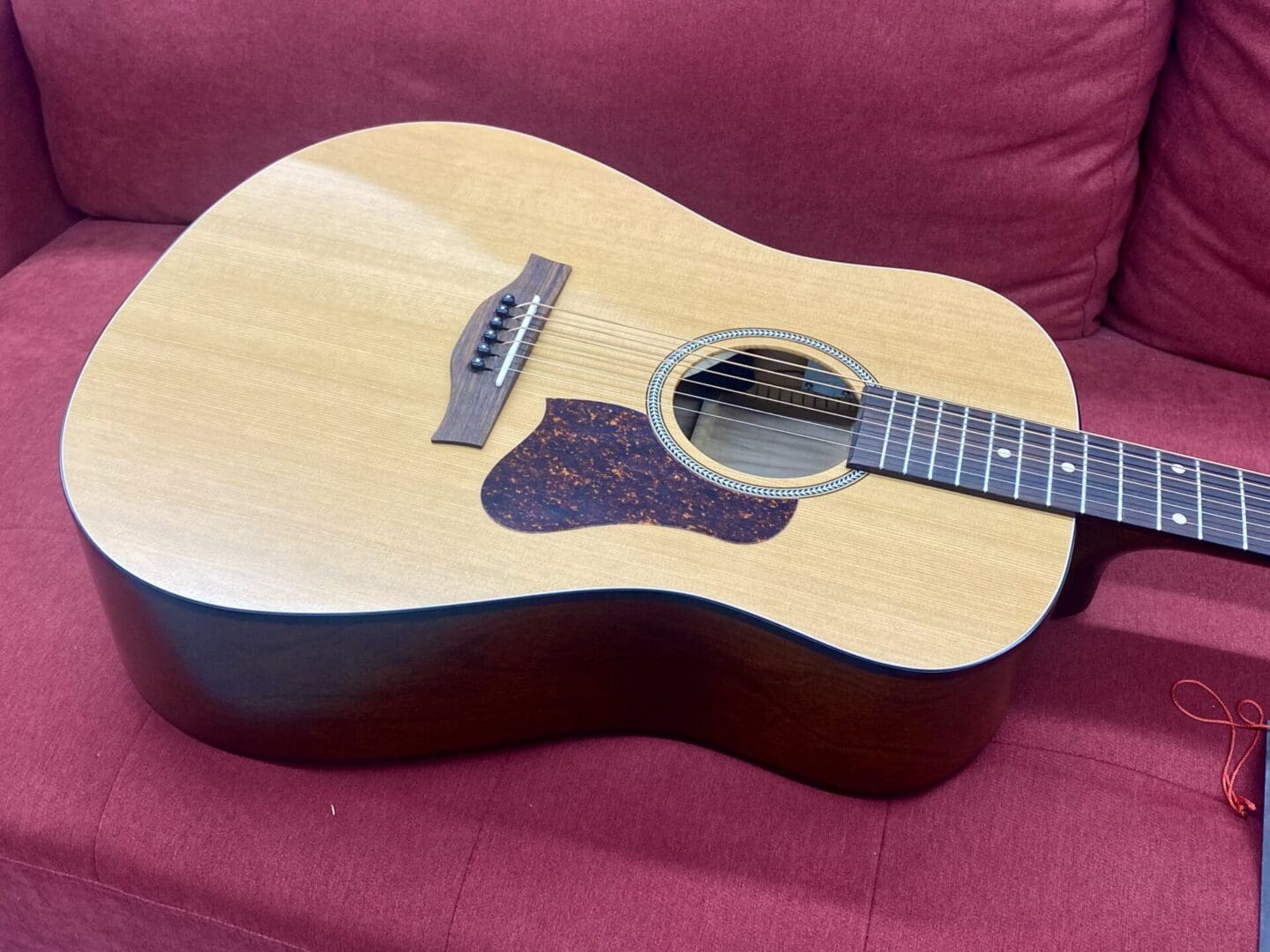 Seagull S6 Original QIT Acoustic-Electric Guitar - Natural - Image 12