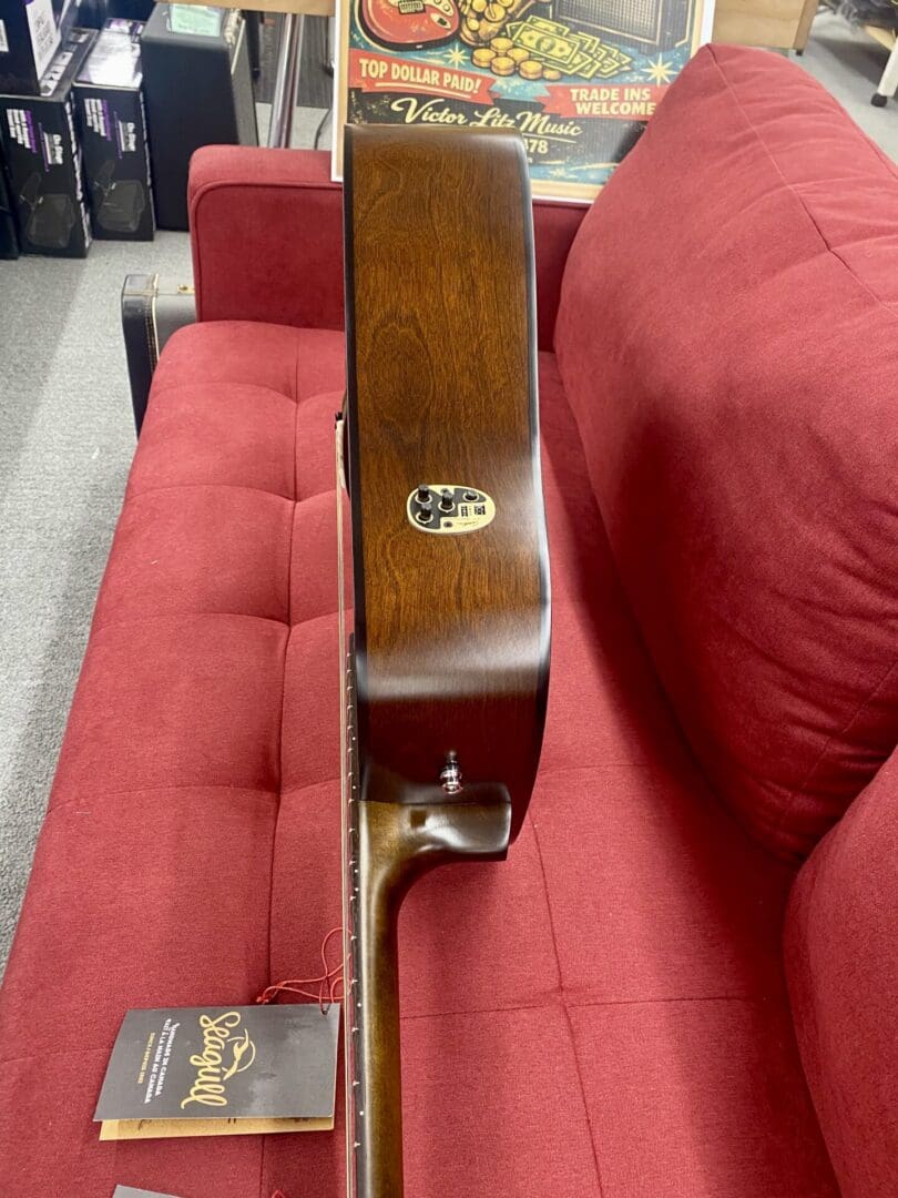 Seagull S6 Original QIT Acoustic-Electric Guitar - Natural - Image 15