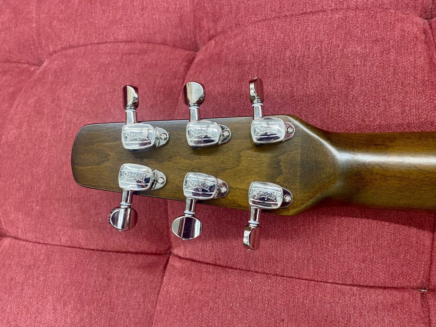 Seagull S6 Original QIT Acoustic-Electric Guitar - Natural - Image 16