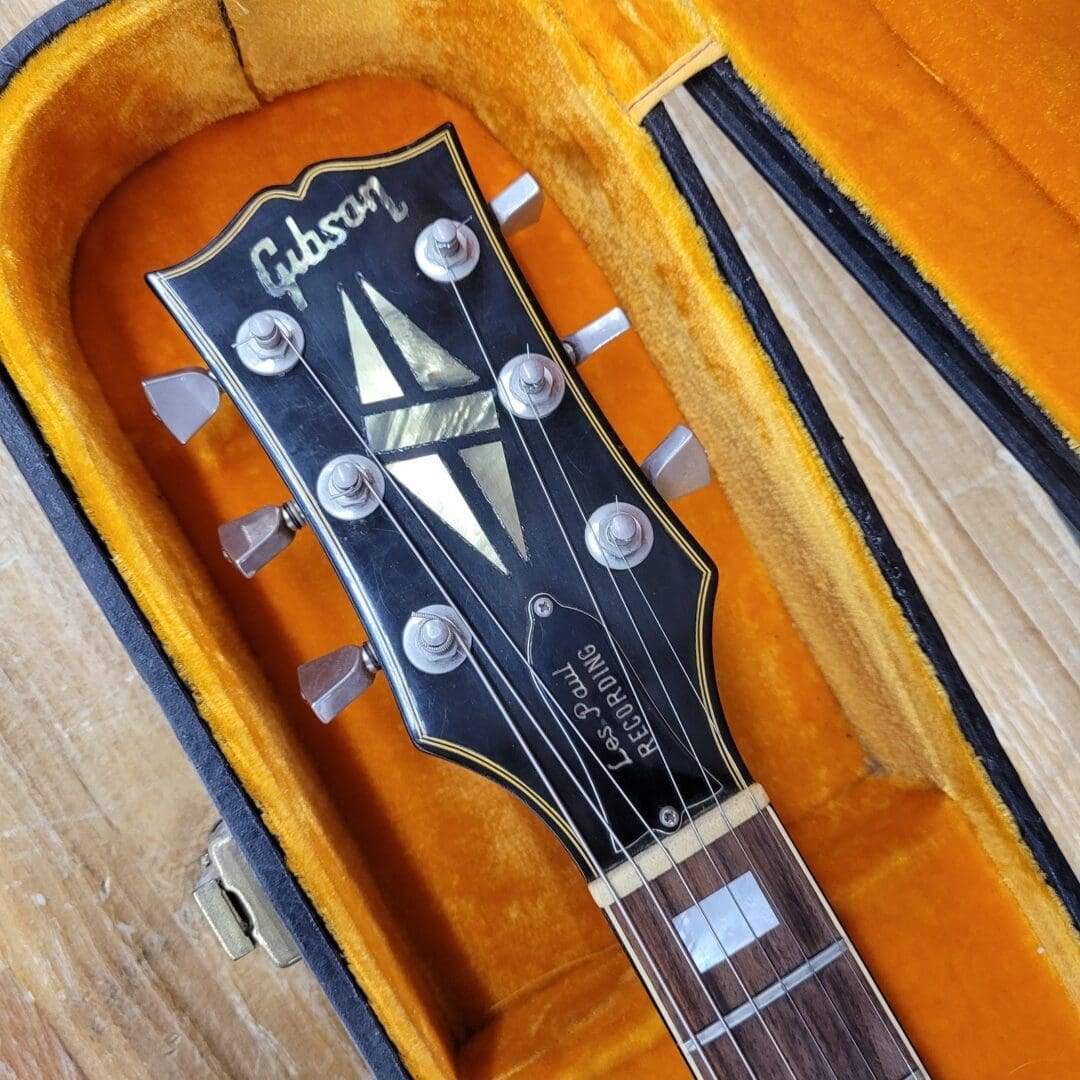 Gibson Les Paul Recording 1973 with Case- Walnut - Image 7