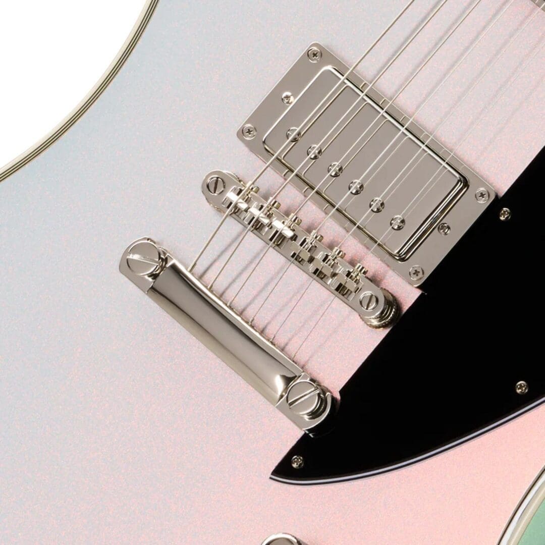 Epiphone Inspired by Gibson Futura Firebird Custom Electric Guitar - Quicksilver Shift W/ Bag - Image 2