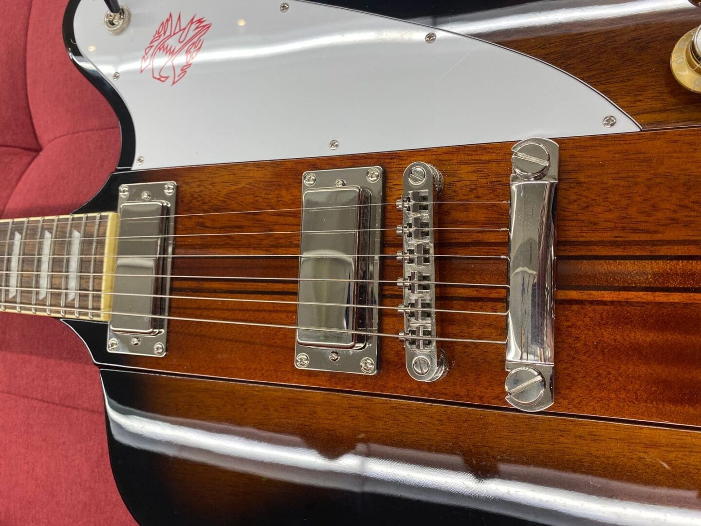 Epiphone Inspired by Gibson Firebird Electric Guitar 2023 - Vintage Sunburst - Image 9