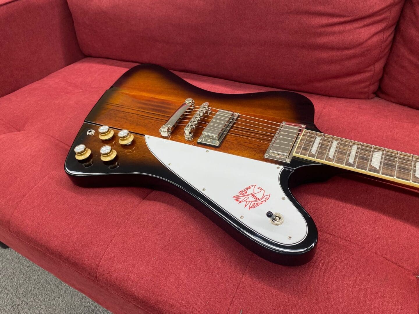 Epiphone Inspired by Gibson Firebird Electric Guitar 2023 - Vintage Sunburst - Image 18