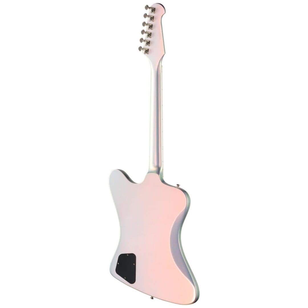 Epiphone Inspired by Gibson Futura Firebird Custom Electric Guitar - Quicksilver Shift W/ Bag - Image 5
