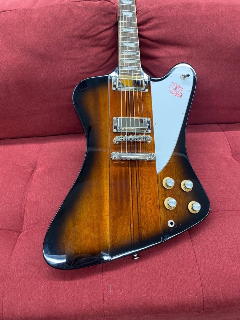 Epiphone Inspired by Gibson Firebird Electric Guitar 2023 - Vintage Sunburst - Image 13