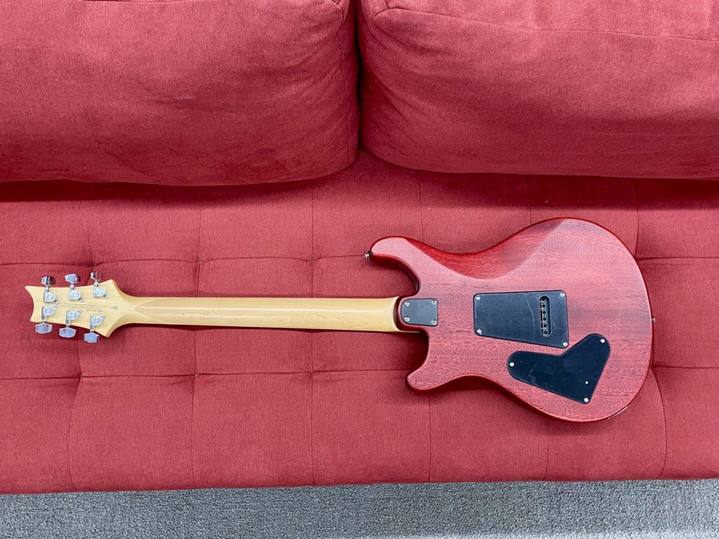 PRS SE CE-24 Standard - Vintage Cherry Satin w/ Bag - Image 17