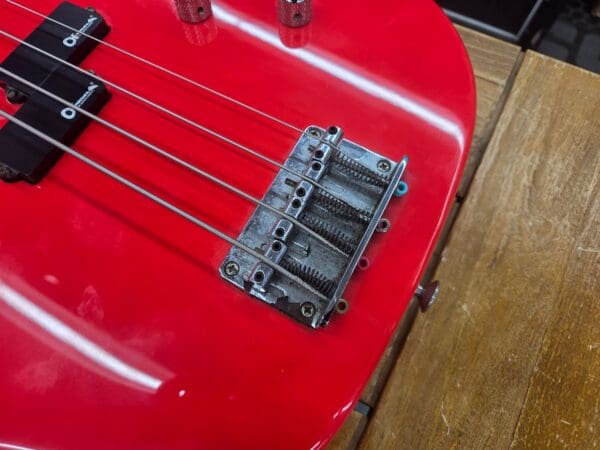 Charvel Charvette 400RR Bass 1980s - Fiesta Red - Victor Litz